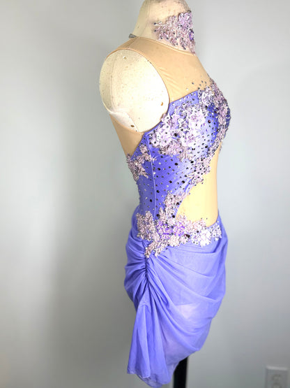 RIVER Lilac SA ready to ship  lyrical dance costume