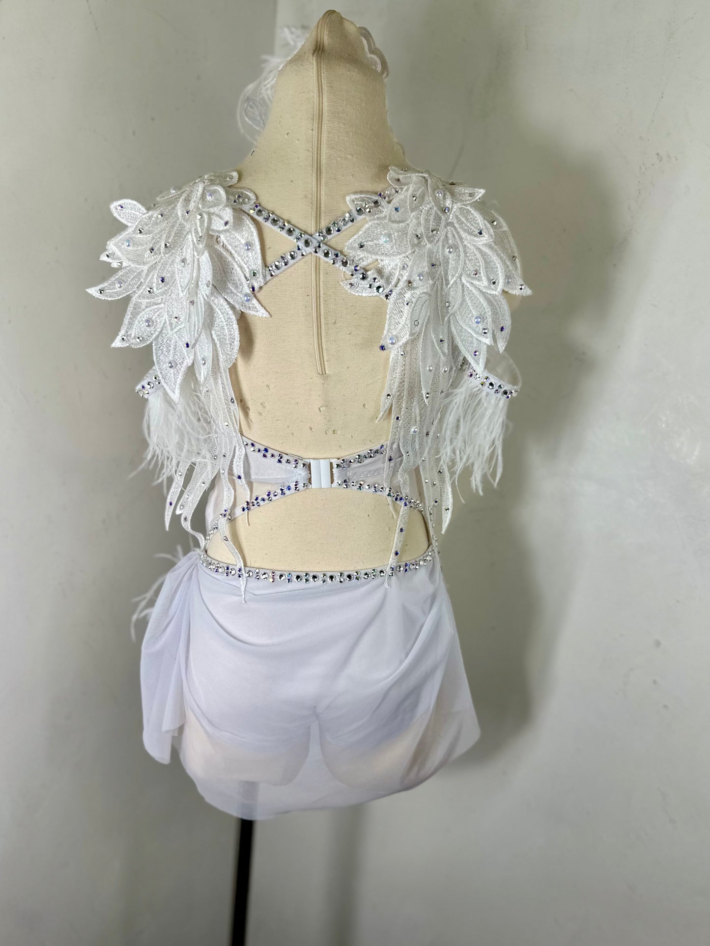 EDEN white  lyrical dance dance costume