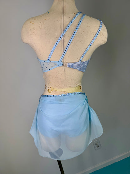 (GORGEOUS Custom Lyrical 2 pc dance costume
