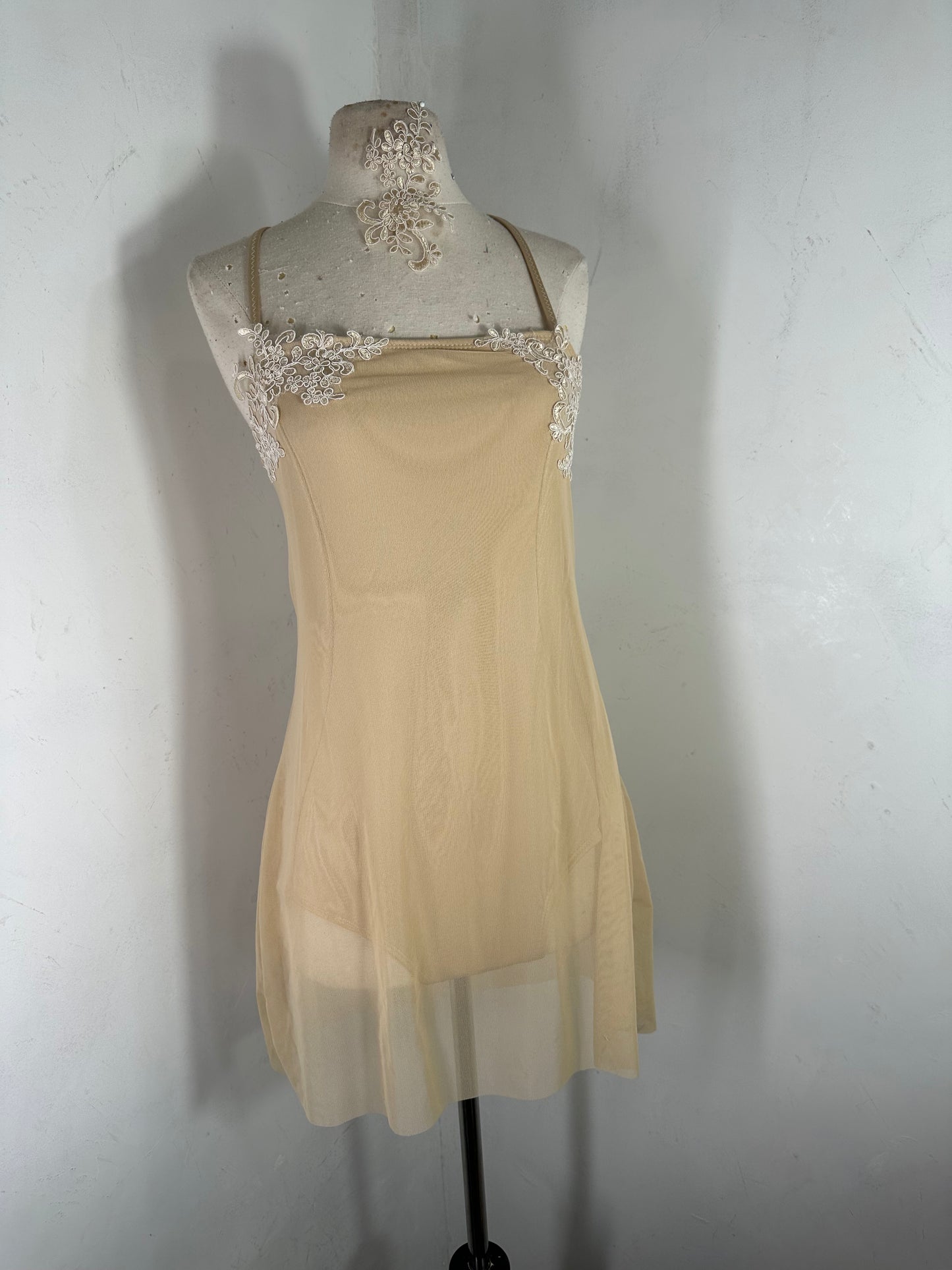 APPLIQUED DANCE DRESS without stones