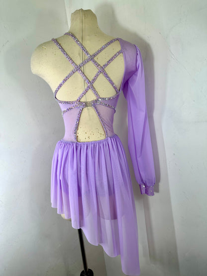 EVELYN pale orchid Lyrical dance costume