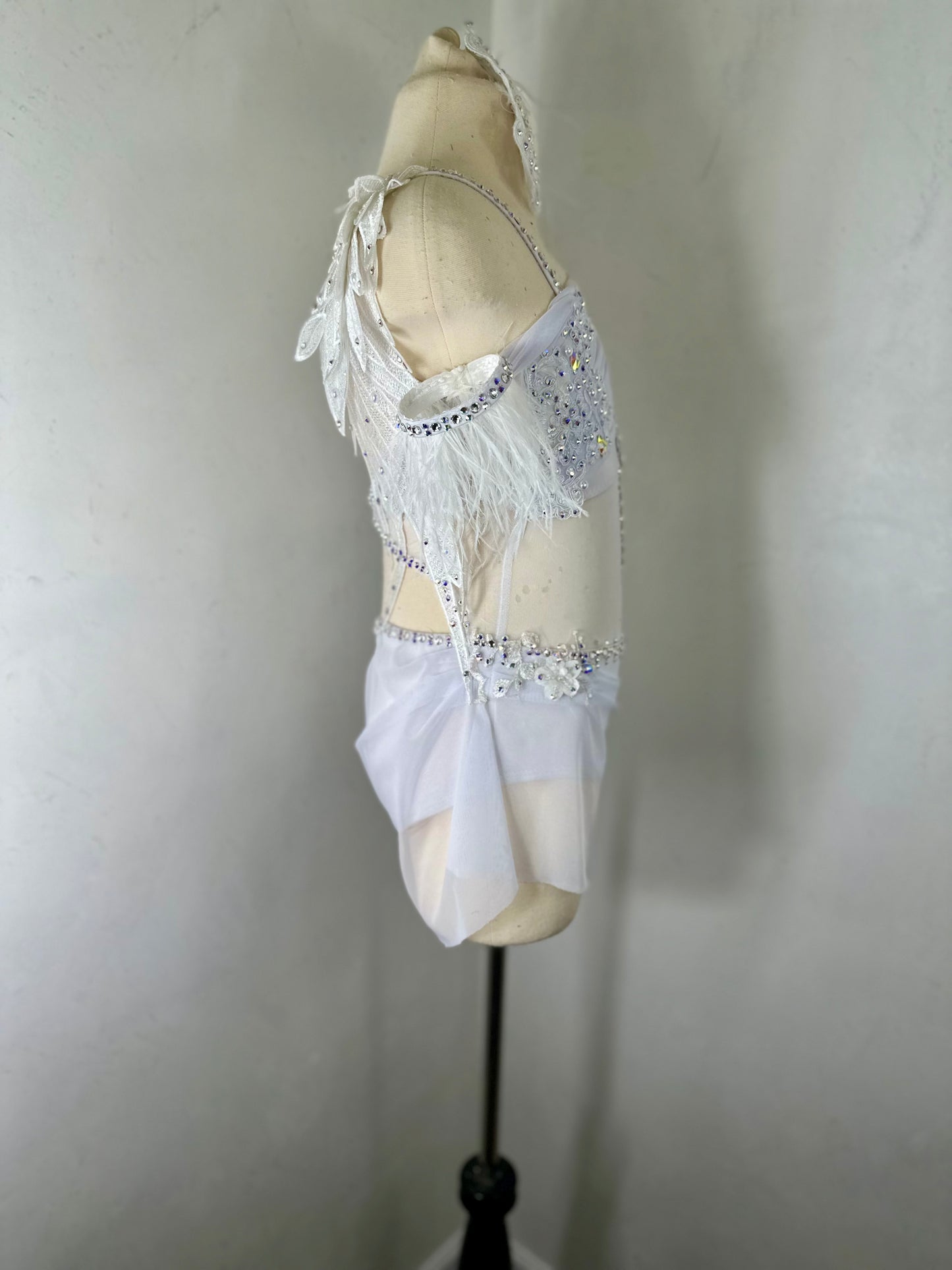 EDEN white  lyrical dance dance costume
