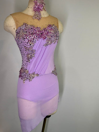 Orchid lyrical dance costume