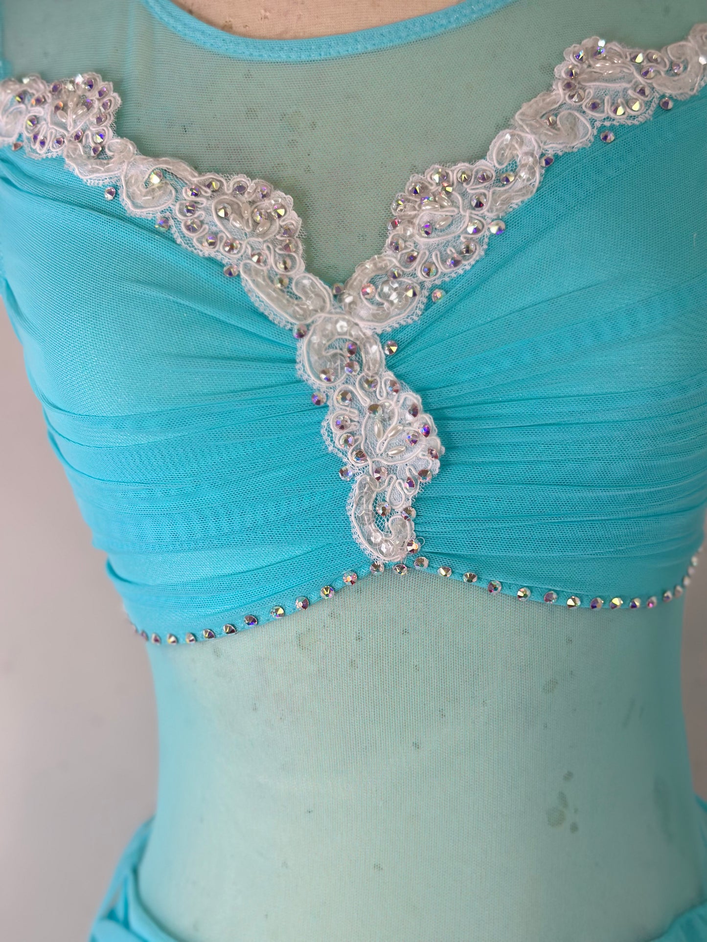 Aqua SA lyrical READY TO SHIP dance costume