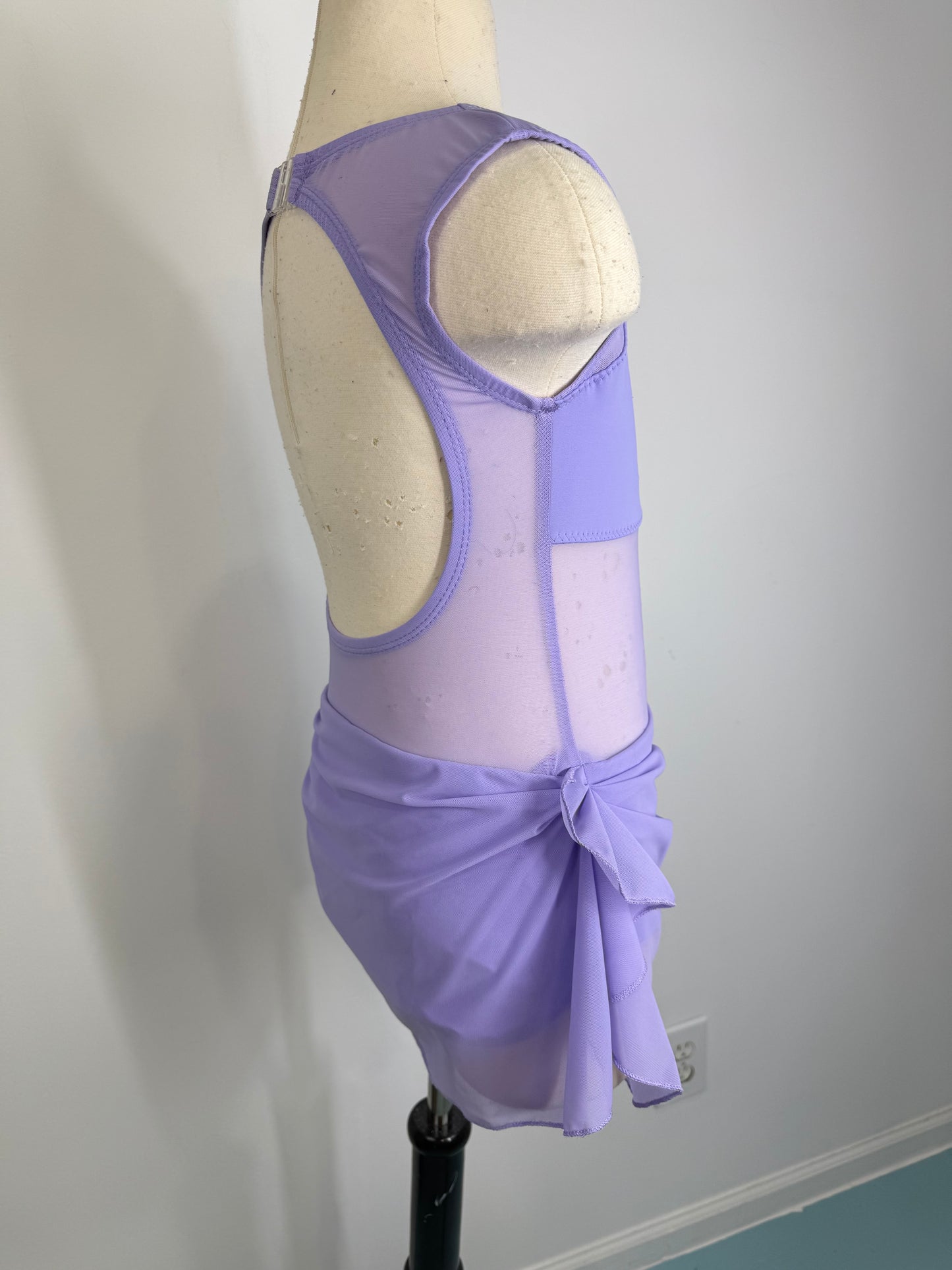 CLARA SOLID CUSTOM  DANCE DRESS COSTUME BASE