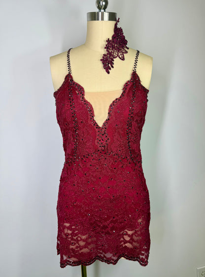 ELLISON lace Contemporary lyrical Dance Costume/ dress