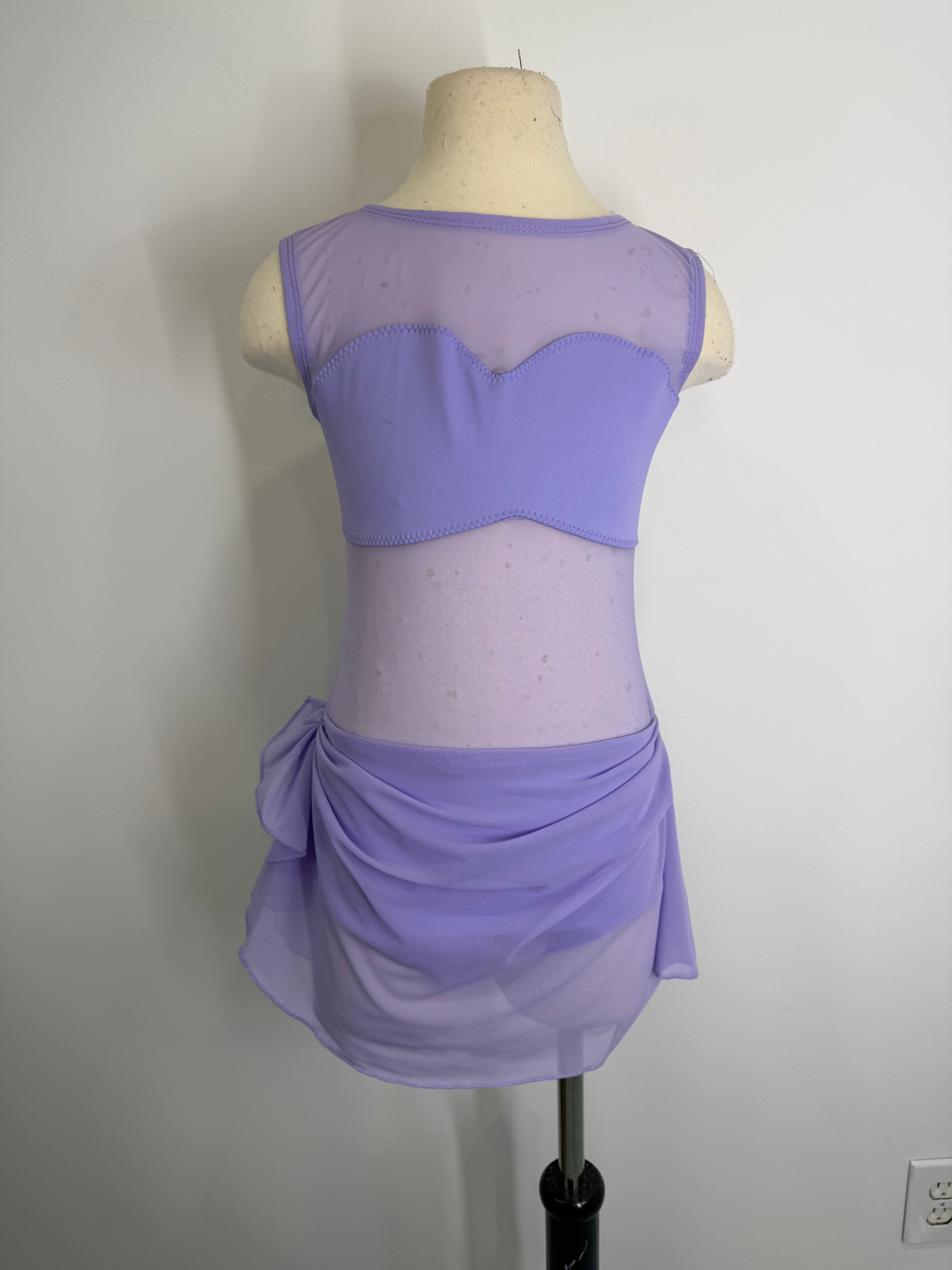 CLARA SOLID CUSTOM  DANCE DRESS COSTUME BASE