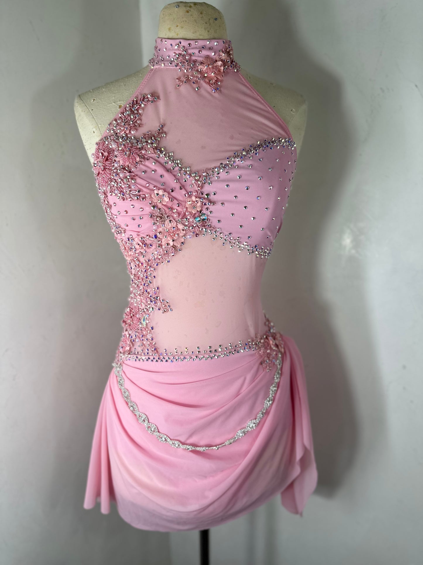 VENUS pink lyrical dance dance costume VENUS pink lyrical dance dance costume