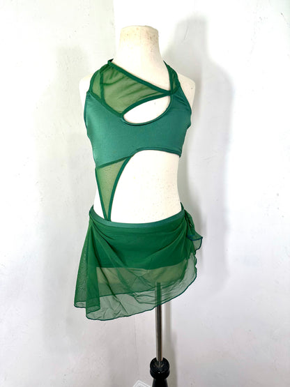 BIRDIE SOLID CUSTOM  DANCE 2 pc COSTUME BASE