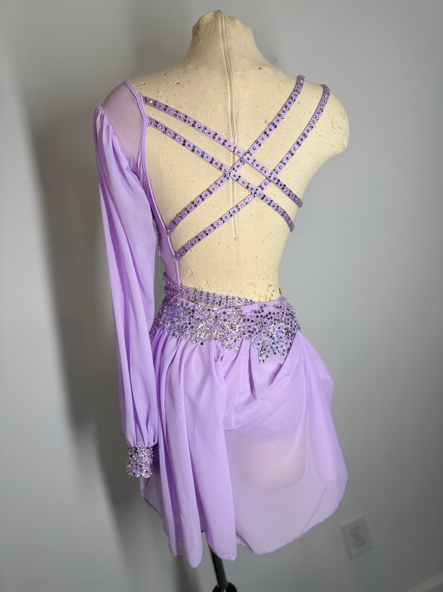 LULU pale orchid lyrical dance costume
