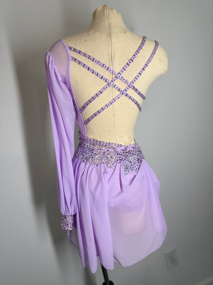 LULU pale orchid lyrical dance costume