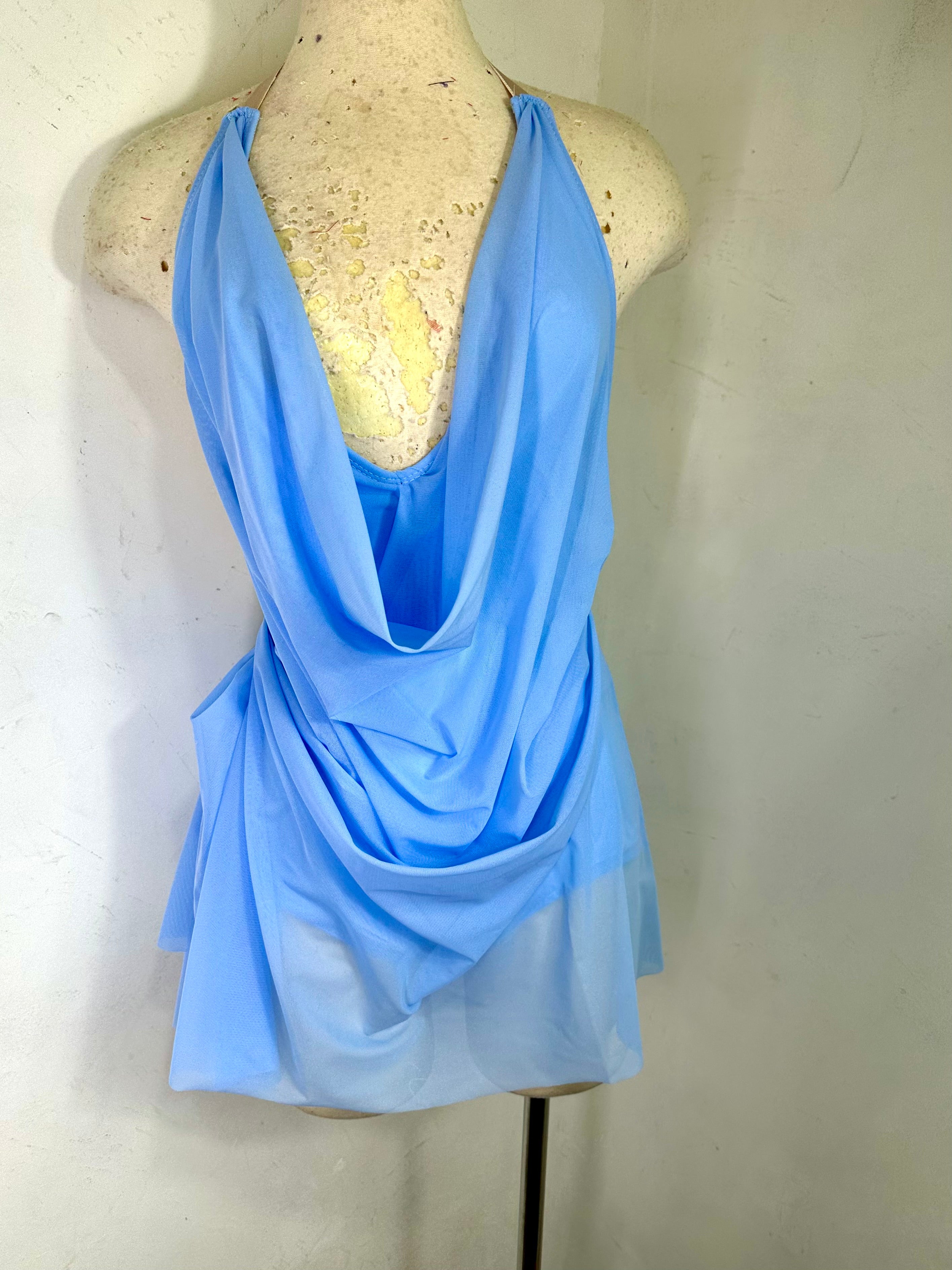 RAINA Draped dance dress