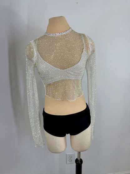 Rhinestoned 3 pc dance base