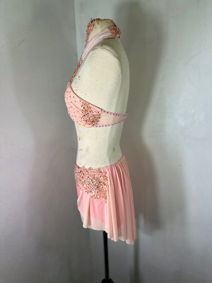 CLEMENTINE peach lyrical dance dance costume