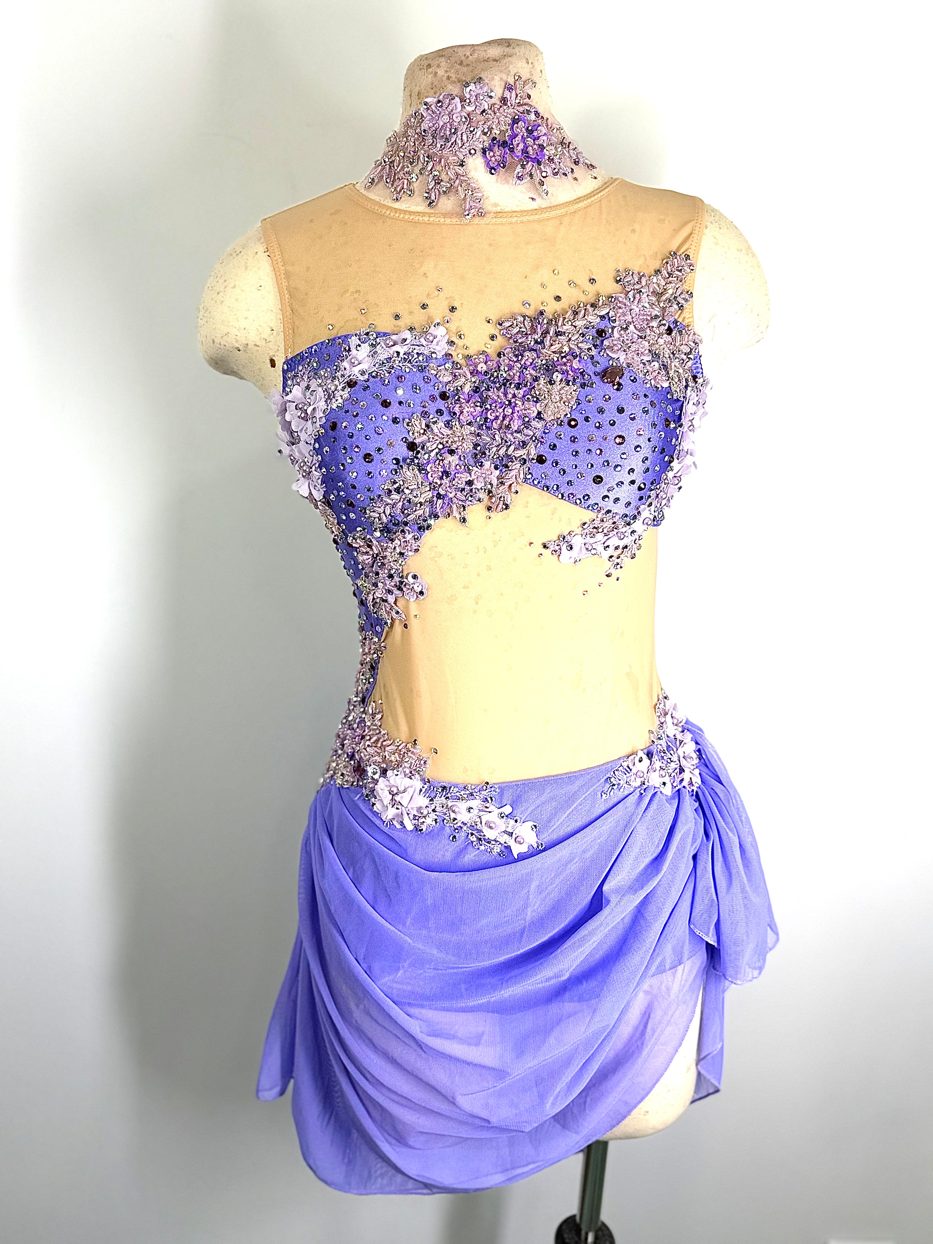 RIVER Lilac SA ready to ship  lyrical dance costume