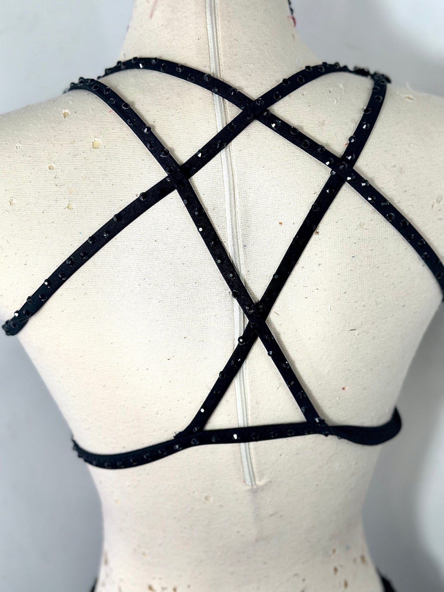 SA dramatic black SA lyrical dance costume