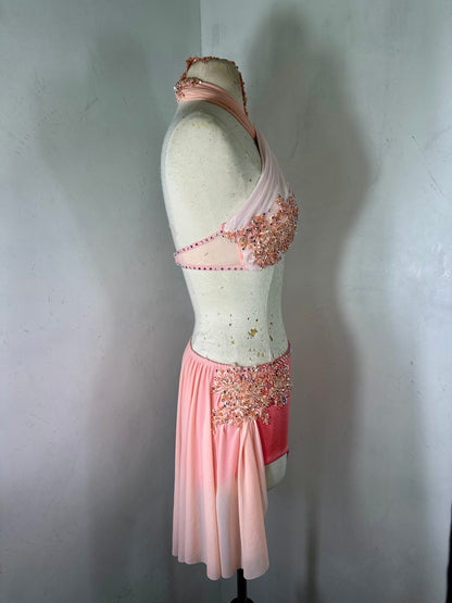 CLEMENTINE peach lyrical dance dance costume