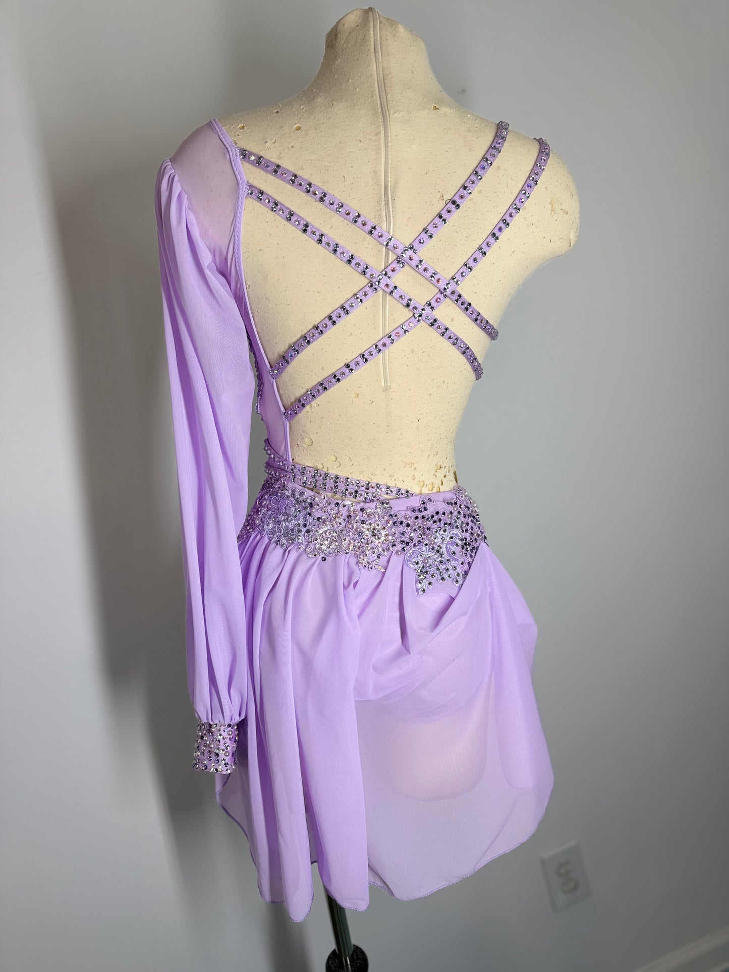 LULU pale orchid lyrical dance costume