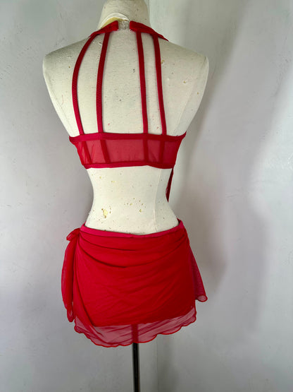 BIRDIE SOLID CUSTOM  DANCE 2 pc COSTUME BASE