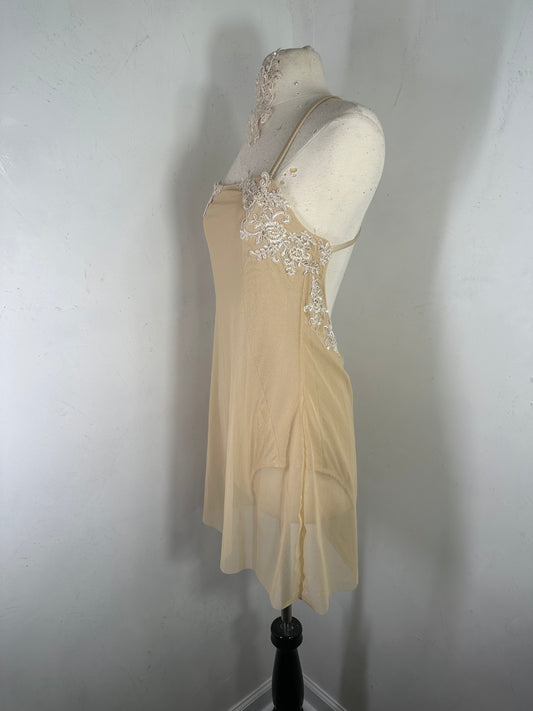 MELODY APPLIQUED DANCE DRESS without stones