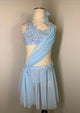 LUNA sky blue lyrical dance costume