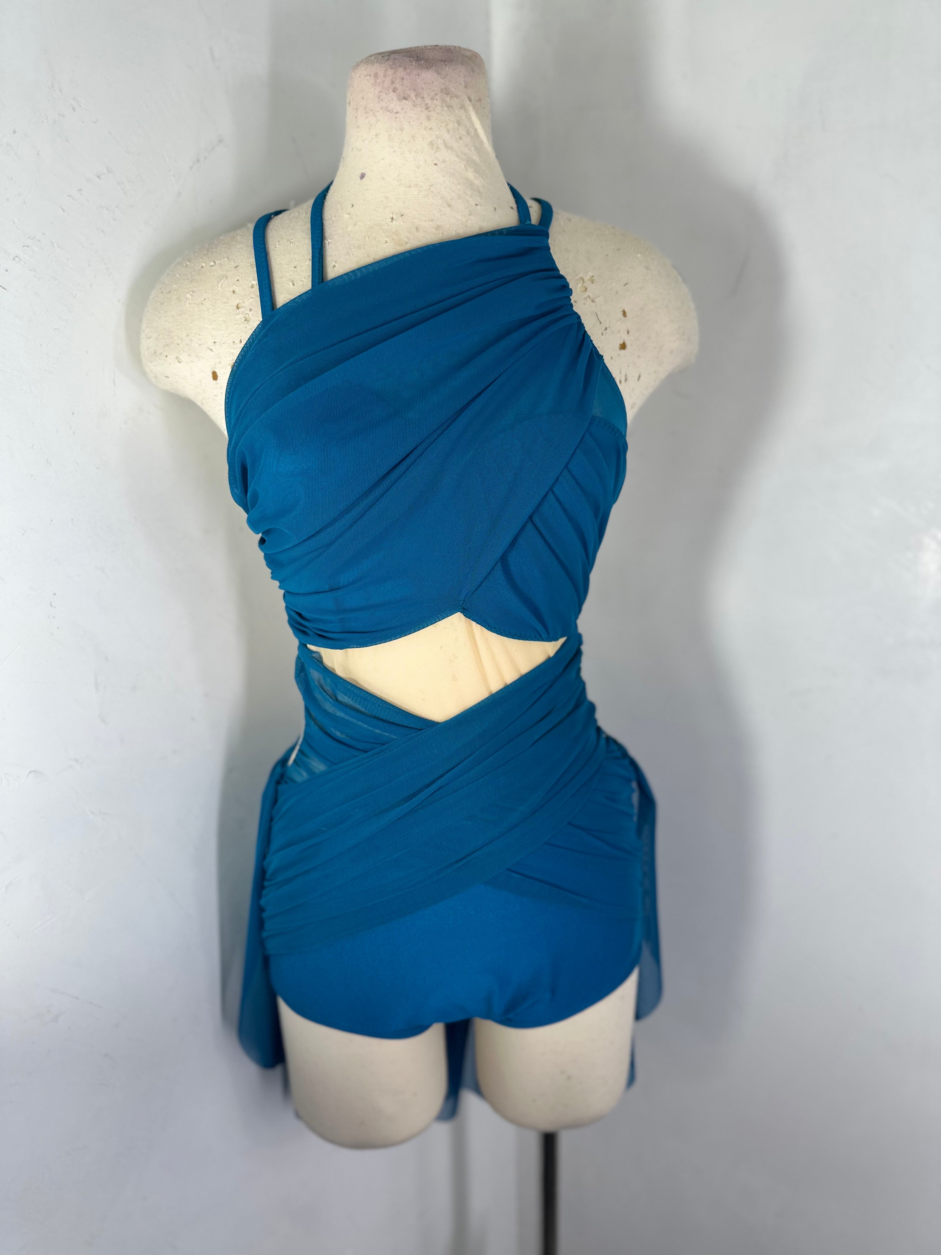 ANAIS custom draped contemporary dance base