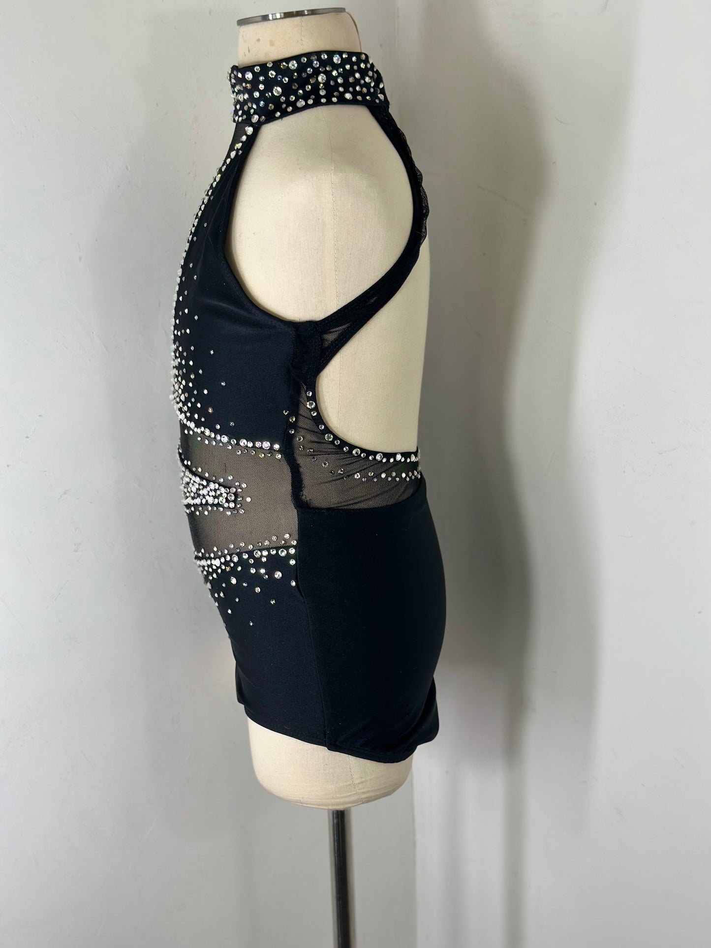 BIANCA sparkly black  Jazz or tap costume