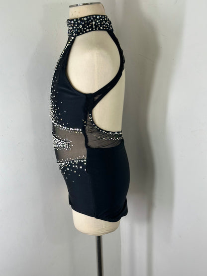 BIANCA sparkly black  Jazz or tap costume