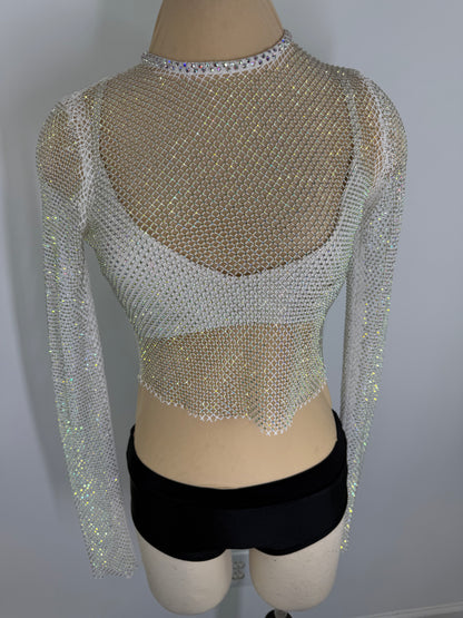 Rhinestoned 3 pc dance base