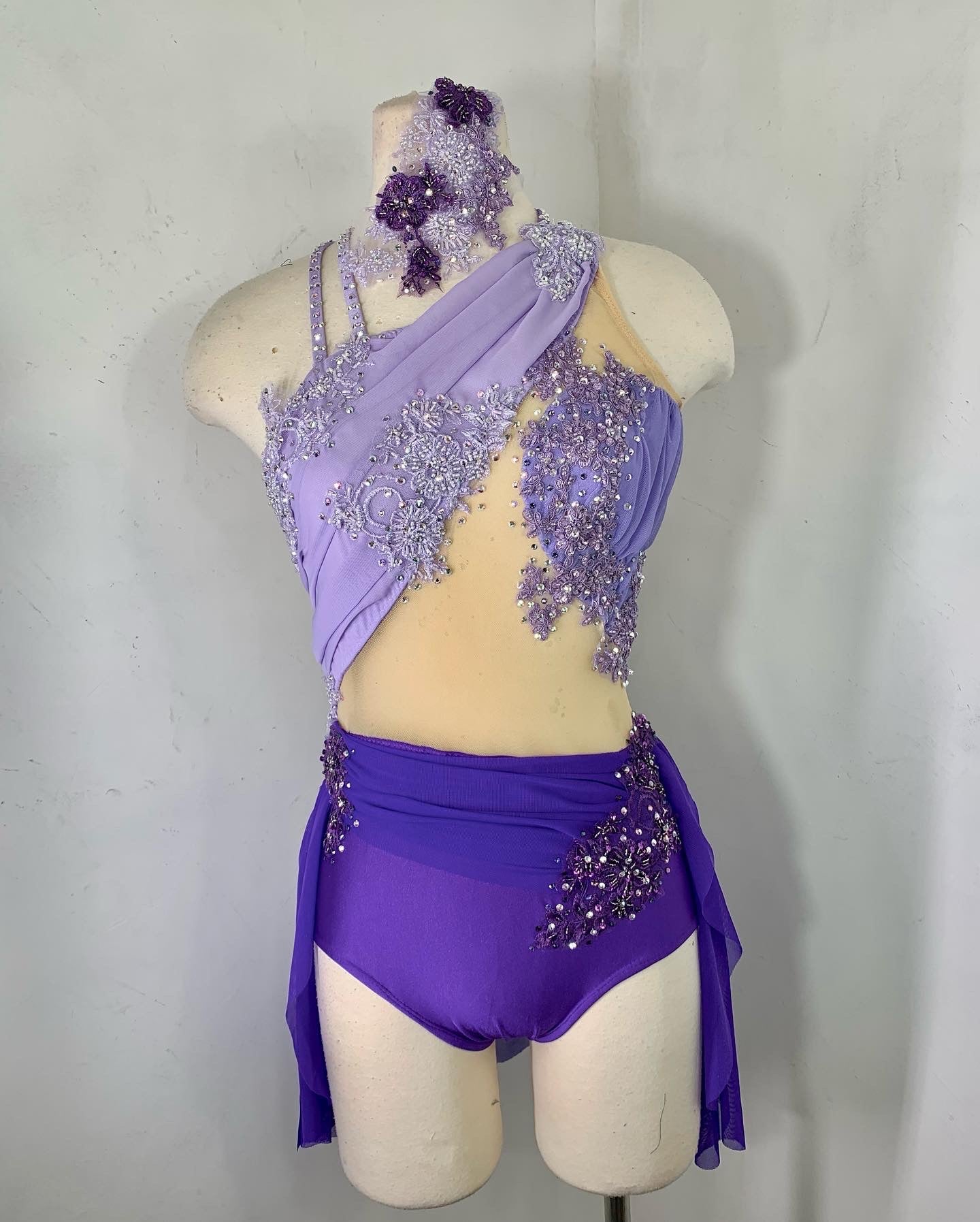 LILAC Colorblock dance costume