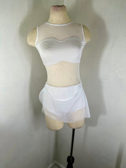 CLARA SOLID CUSTOM  DANCE DRESS COSTUME BASE