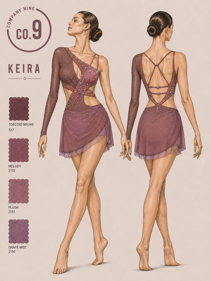 KIERA figure skating dress or contemporary  dance costume