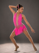 TROUBLE Neon Pink  jazz dance costume