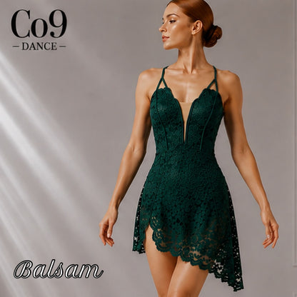 BALSAM Sparkly lace contemporary dance costume