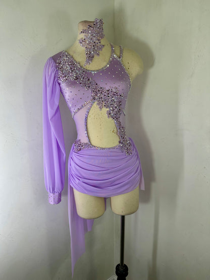 EVELYN pale orchid Lyrical dance costume