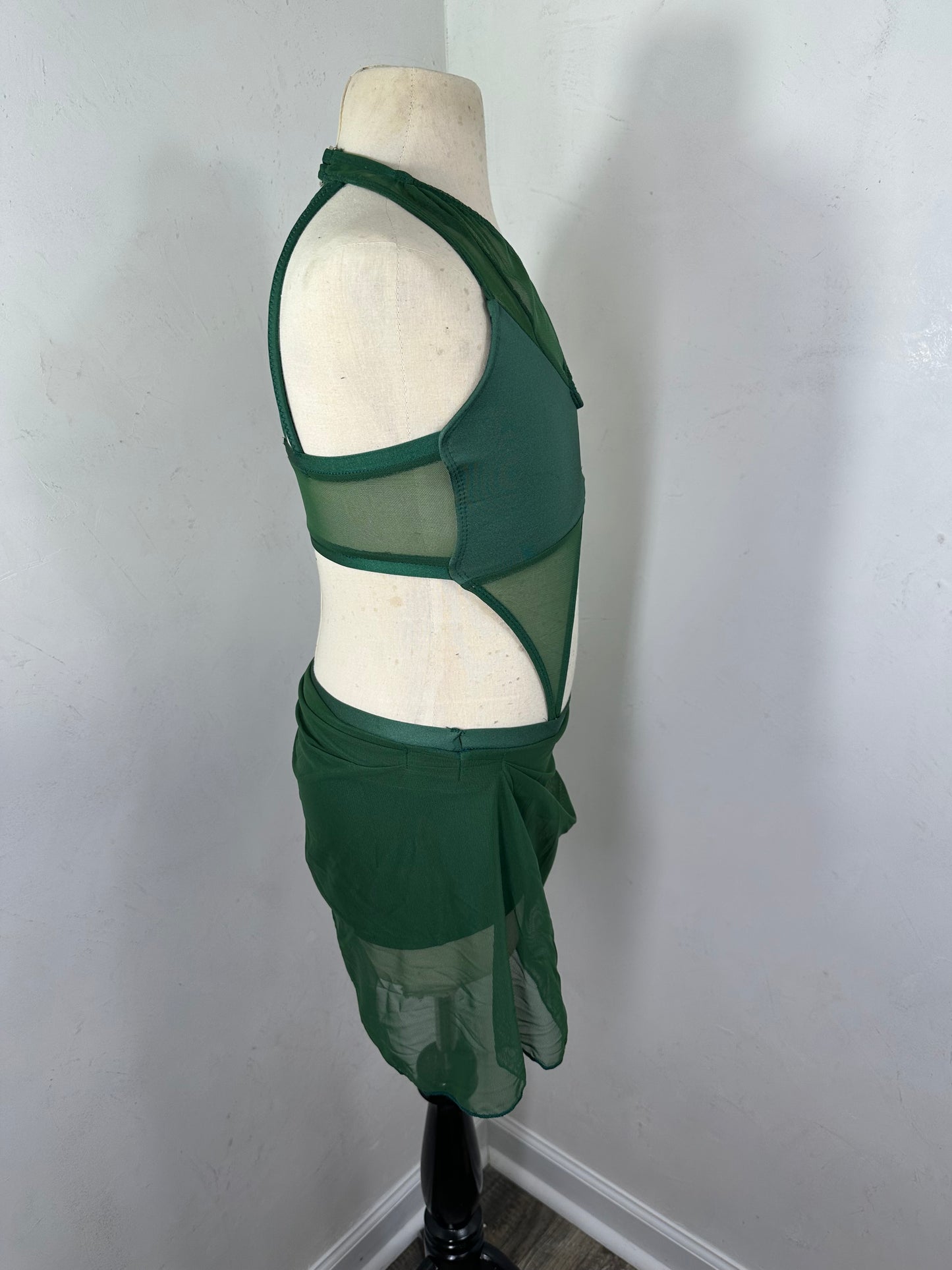 BIRDIE SOLID CUSTOM  DANCE 2 pc COSTUME BASE