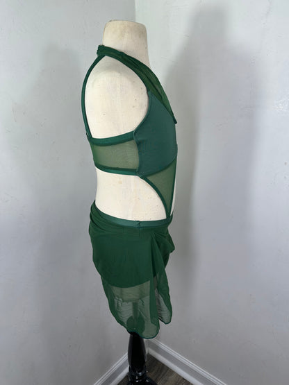 BIRDIE SOLID CUSTOM  DANCE 2 pc COSTUME BASE