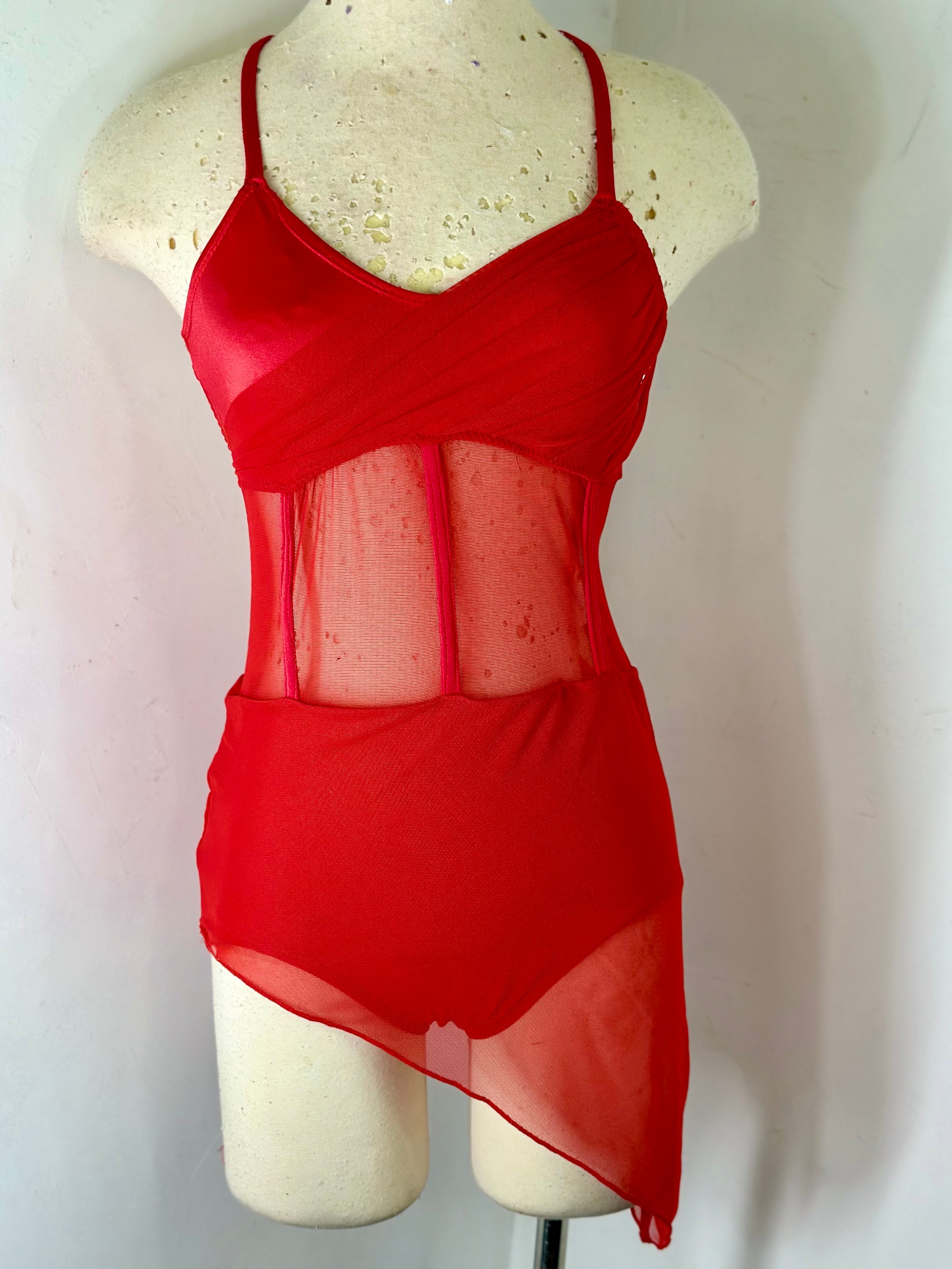 CHARLY SOLID CUSTOM  DANCE COSTUME BASE