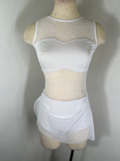 CLARA SOLID CUSTOM  DANCE DRESS COSTUME BASE