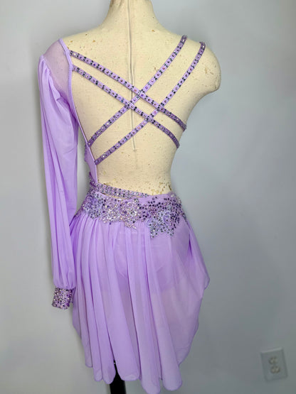 LULU pale orchid lyrical dance costume