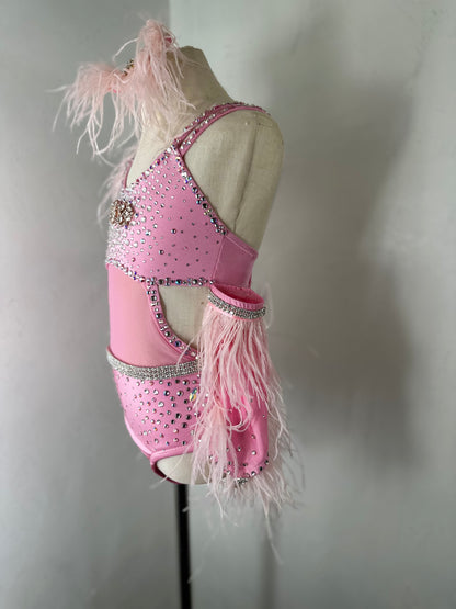 Penelope blush jazz dance costume