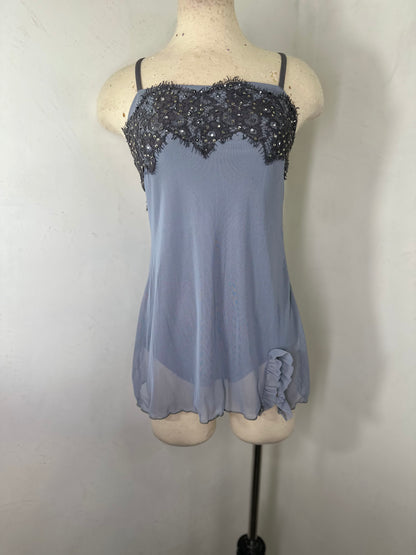 Grey  Lyrical DANCE DRESS