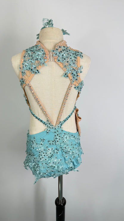 BRIDGET Seafoam custom CONTEMPORARY dance costume