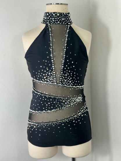 BIANCA sparkly black  Jazz or tap costume
