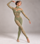 FIONA rhinestoned lace Contemporary Unitard  Dance Costume