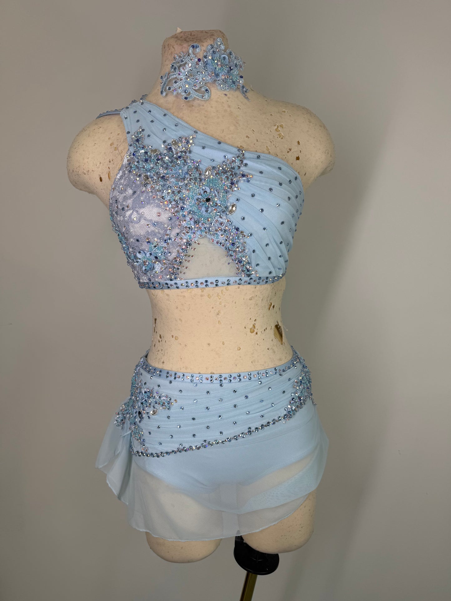 (GORGEOUS Custom Lyrical 2 pc dance costume