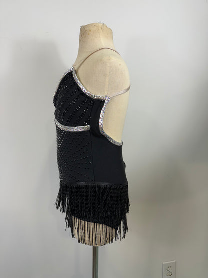 Black jazz dance costume