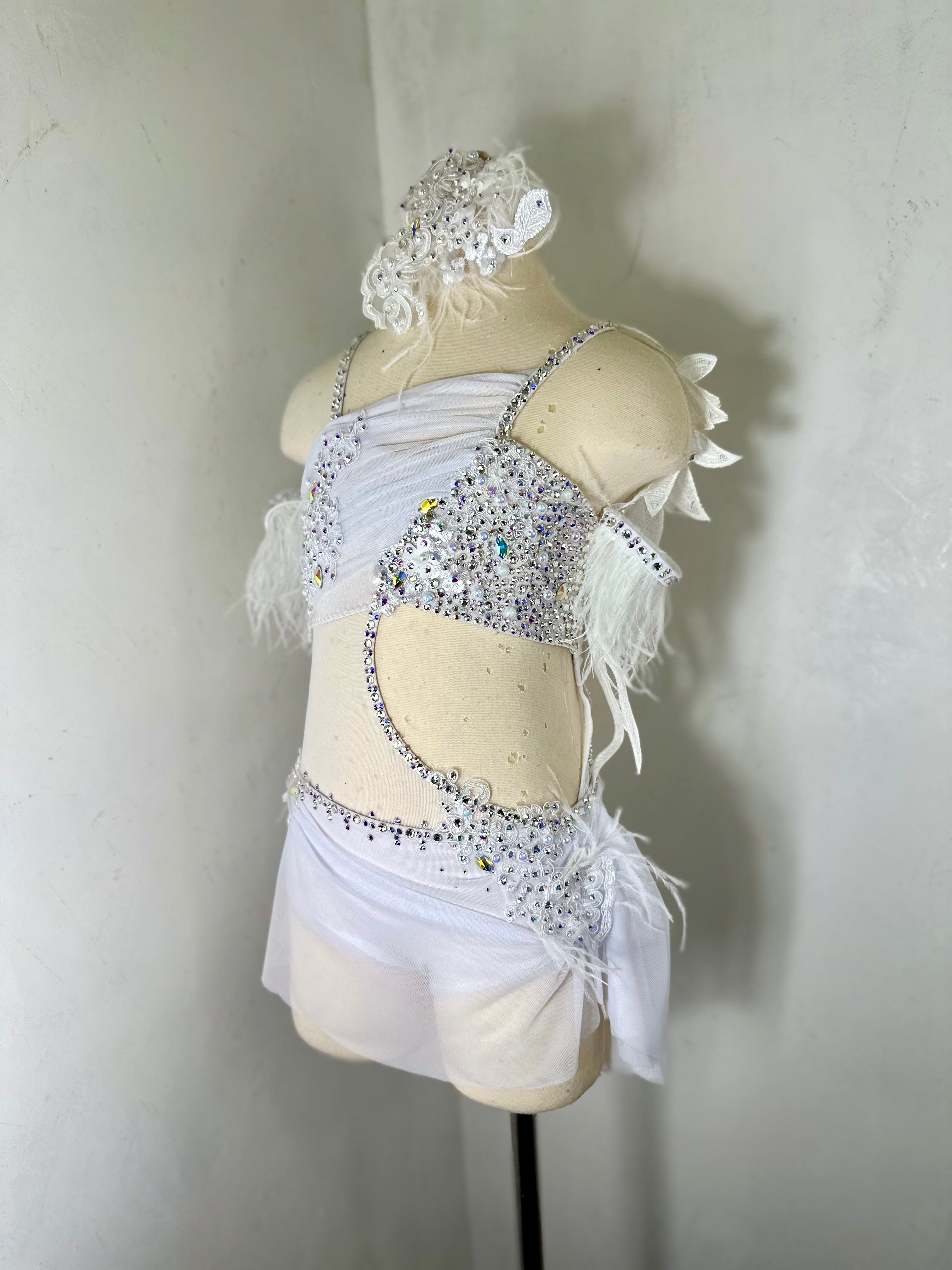 EDEN white  lyrical dance dance costume