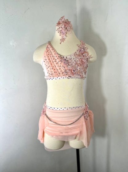 CALLIE  blush pink lyrical dance costume