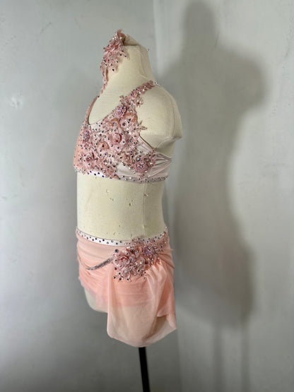 CALLIE  blush pink lyrical dance costume